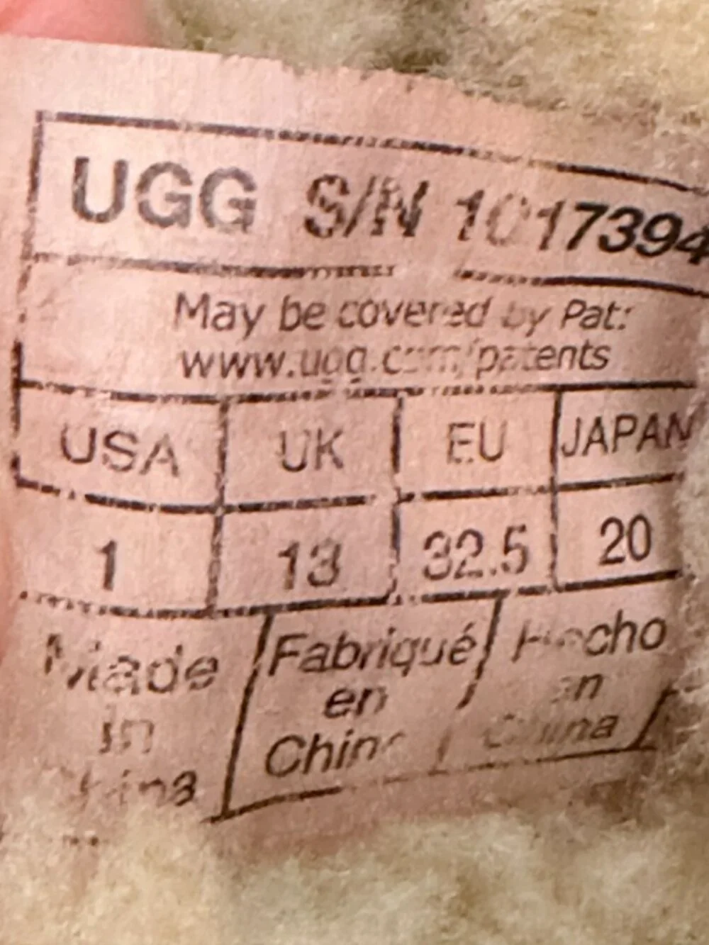 UGG authentic bailey